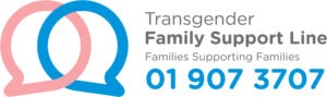 transgender family support line logo