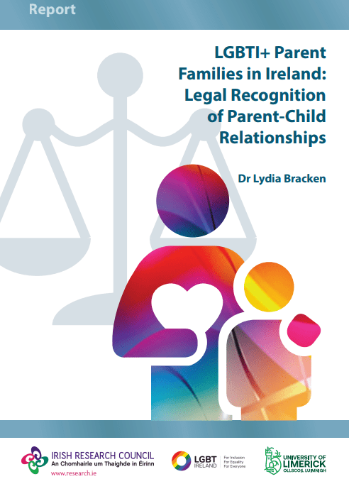 LGBT Ireland launches Report on Legal Recognition of Parent-Child Relationships in LGBTI+ Parent Families.